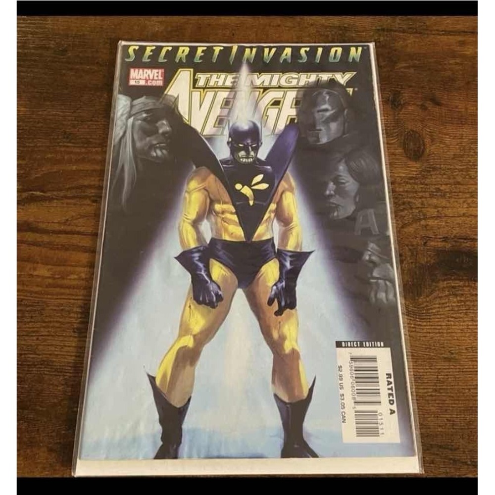 ✅The Mighty Avengers Issue 15 Marvel Comics 2008 Secret Invasion Tie-In#️⃣0028